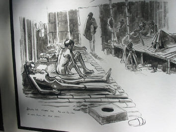 Copy of a drawing made by a prisoner